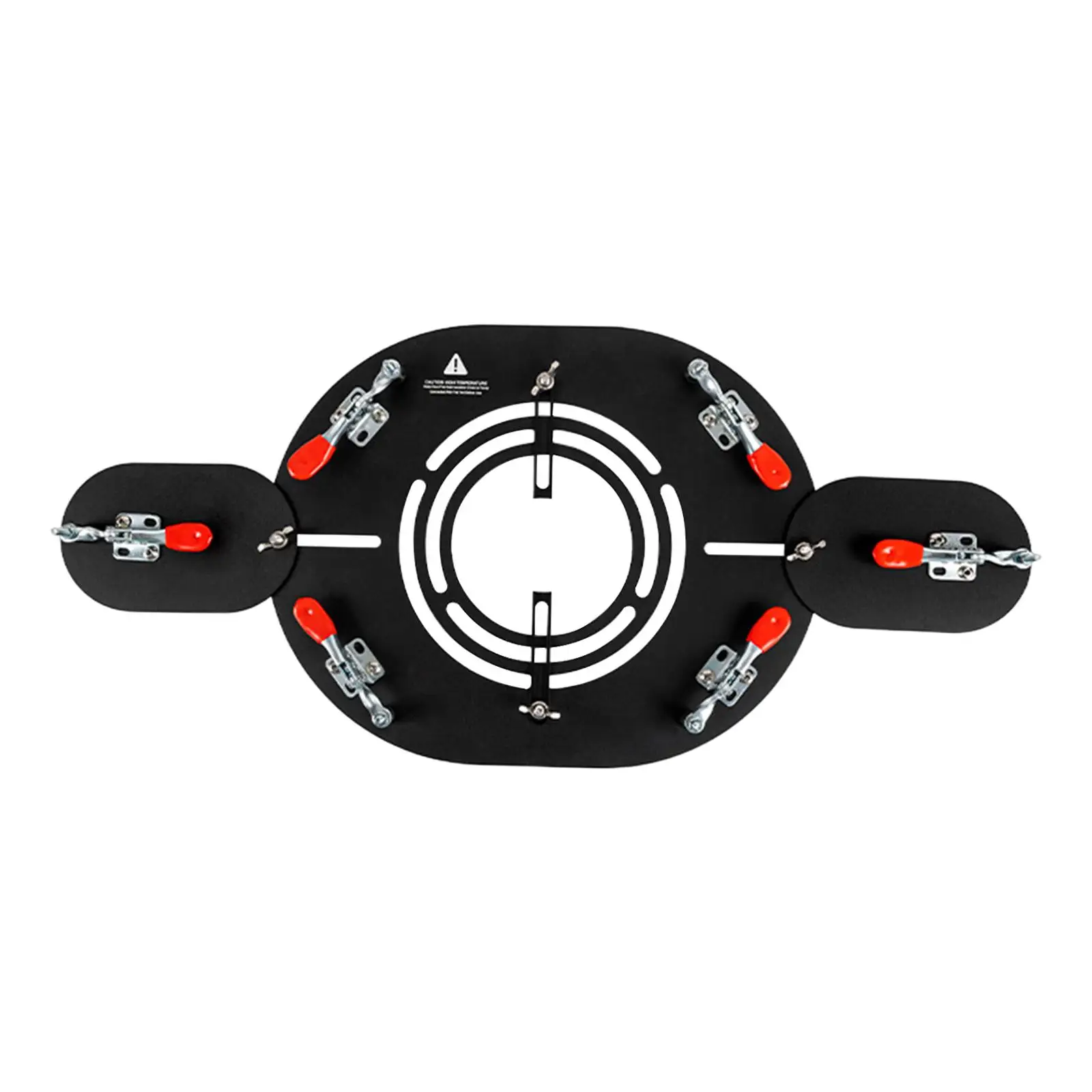 Огнеупорный домкрат для плиты из нержавеющей стали с отверстием дымохода