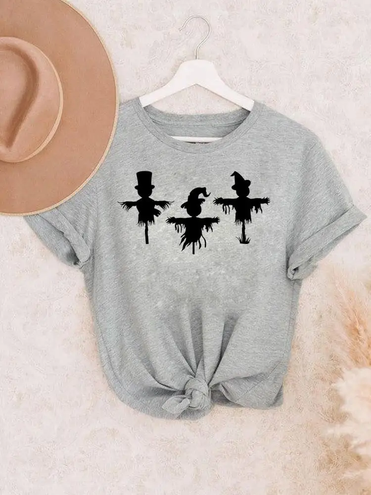 

Футболка женская с принтом на осень/Хэллоуин/День благодарения