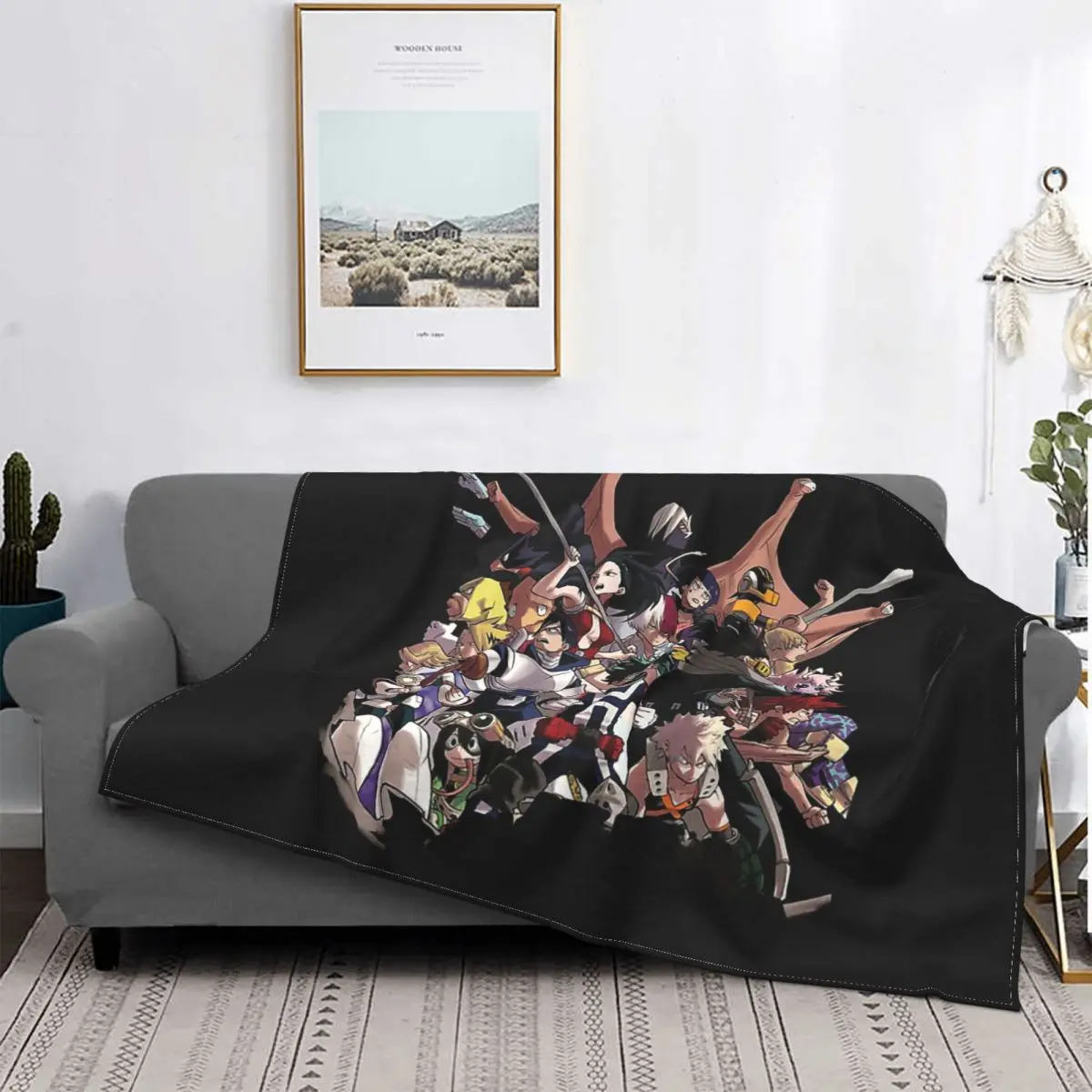 

Одеяло для манги из фланели, класс 1 А