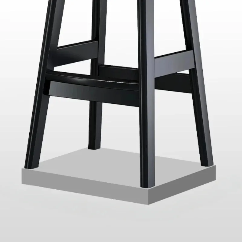 Кожаный барный стул Sgabello Cucina Alto