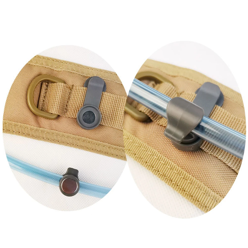 

Hiking Backpack Hanger 14.5x1.7x2.5cm Magnetic Drinking Tube Water Bladder Clip Hose Holder Outdoor Camping Accessories