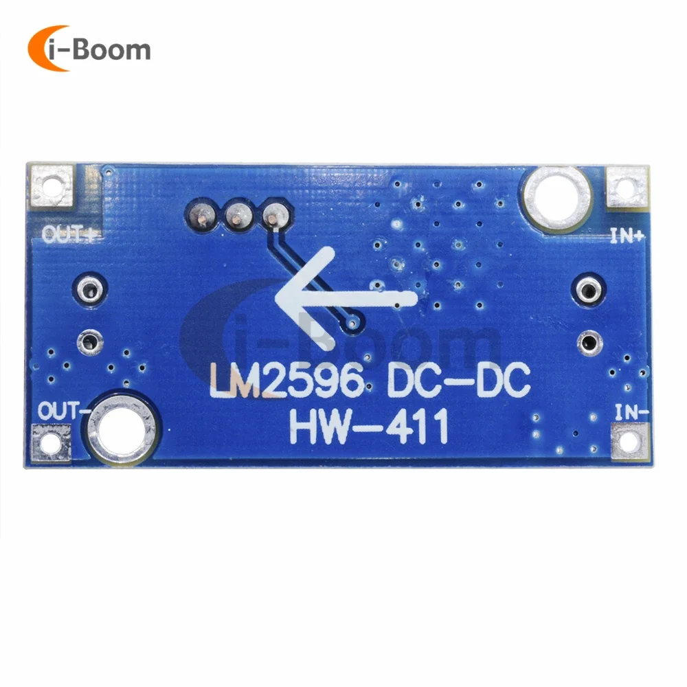 Регулируемая понижающая плата модуля питания LM2596S-ADJ 3-40 В 3A понижающий