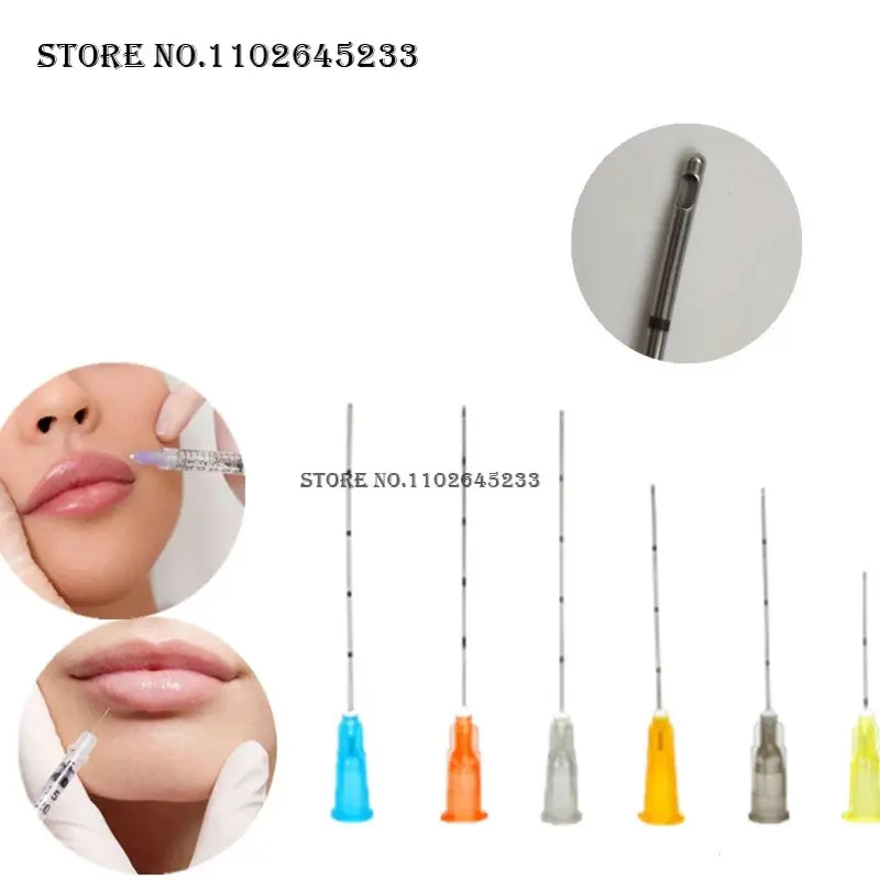 Individually Packaged Sterile Blunt Needle Disposable 18G/21G/22G/23G/25G/27G/30G Facial   Bleaching Blunt Needle