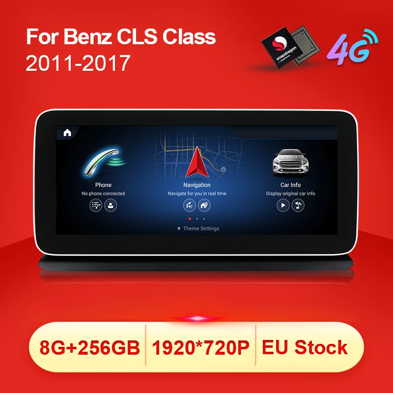 Автомобильный радиоприемник с экраном 1920*720P 2Din Android для Mercedes Benz CLS Class W218 2011-2017 BT Wi-Fi