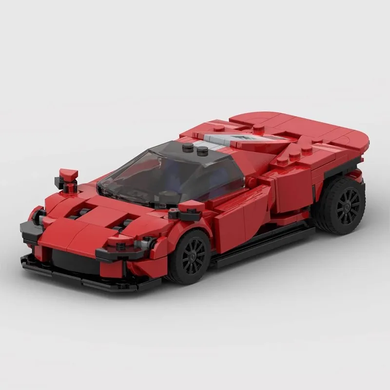 MOC-102083 SP3 скоростные городские автомобили чемпион гонщик суперкар moc строительные