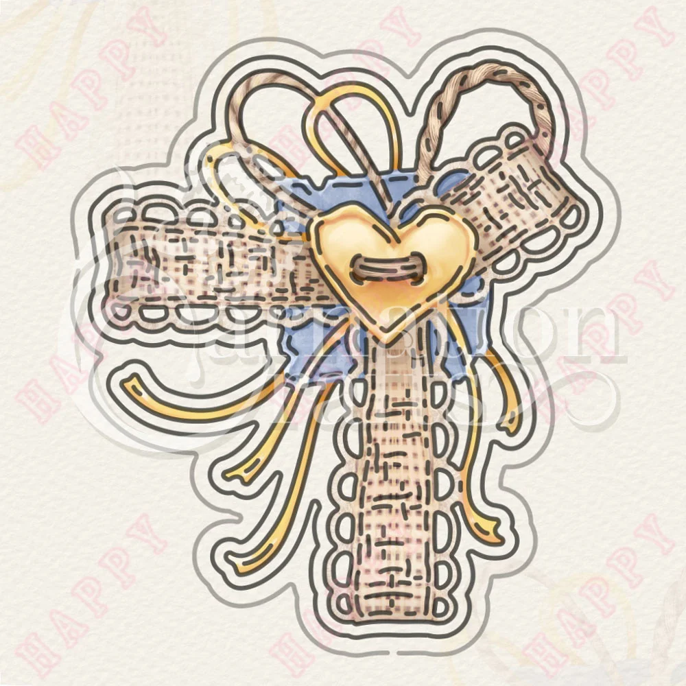 

2022 New Scrappy Bow Corner Metal Cutting Dies Diy Scrapbooking Paper Greeting Cards Album Crafts Decoration Embossing Molds