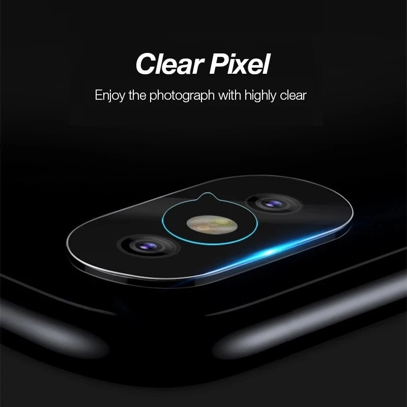 Для iPhone X XS MAX se 2020 защита для камеры мягкое стекло iphone XR 6 8 закаленное 5 7 plus Защита