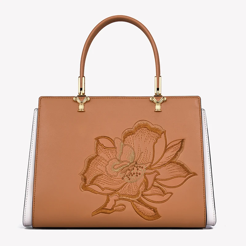 

Кожаная сумка для матери, новинка 2022, Высококачественная атмосферная вместительная роскошная сумка-мессенджер, сумка на плечо, дизайнерска...