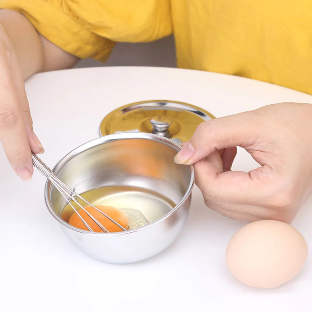 

Baby Solid Food Bowl Soup Container Stainless Steel Bowls Toddlers Kids Serving