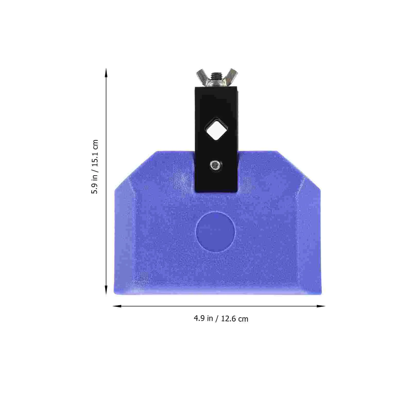 Барабанная игрушка-хлопушка детский пластиковый колокольчик-корова музыкальный