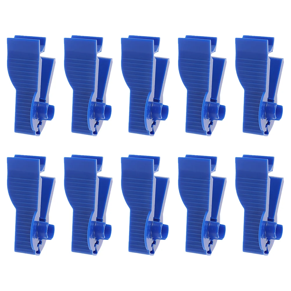 

10 Pcs Dialysis Fixators Haor Clips Dialysis Bag Clips Pipe Clamps Permeable Pipe Clamp Tool Dialysis Tubing Clips