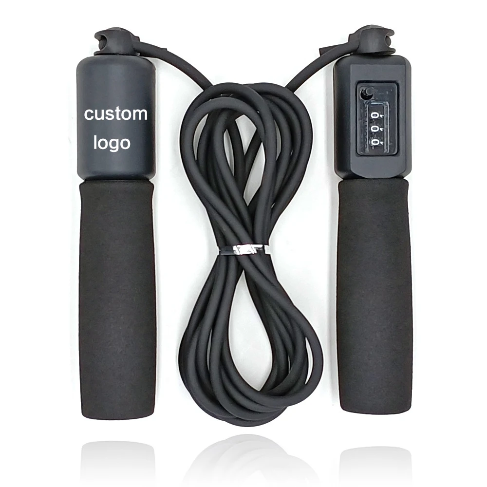 

Custom Logo Precision Count Skipping Rope With Memory Sponge