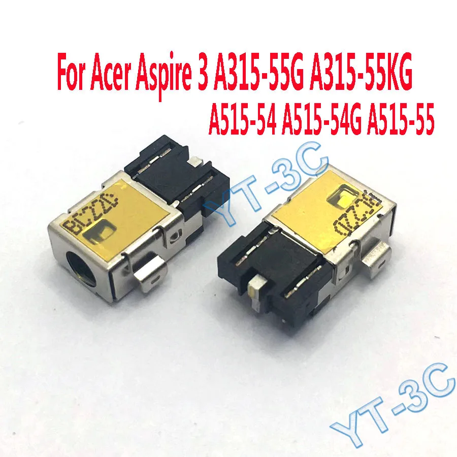 

2PCS New Laptop DC Power Jack For Acer A515-54 A515-54G A515-55 A315-55G A315-55KG DC Connector Laptop Socket Replacement