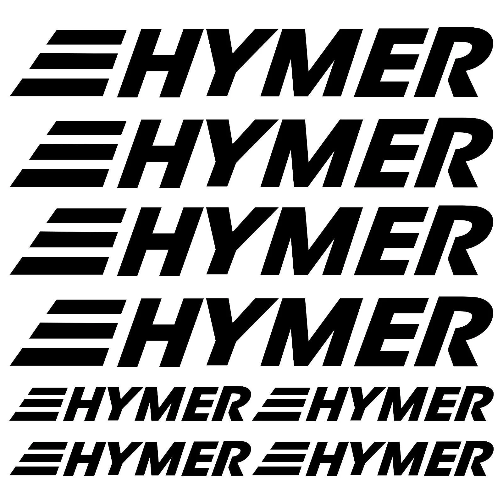 

Наклейки для HYMER XL, аукционы, аукционы для дома на колесах, фургон, 8 шт.