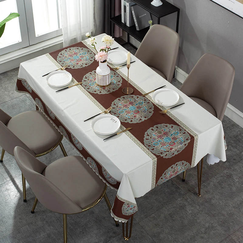 

Скатерть прямоугольная квадратная из ткани «Оксфорд»