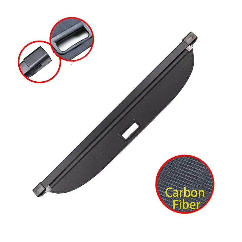 Автомобильная занавеска на крышку багажника для Zeekr 7X CX1E 2024 2025 2026, перегородка для хранения хвостового ящика, занавеска багажника, автомобильные аксессуары