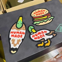 human made t shrit men women fashion duck burger japanese felt fabric coaster tee haikyuu