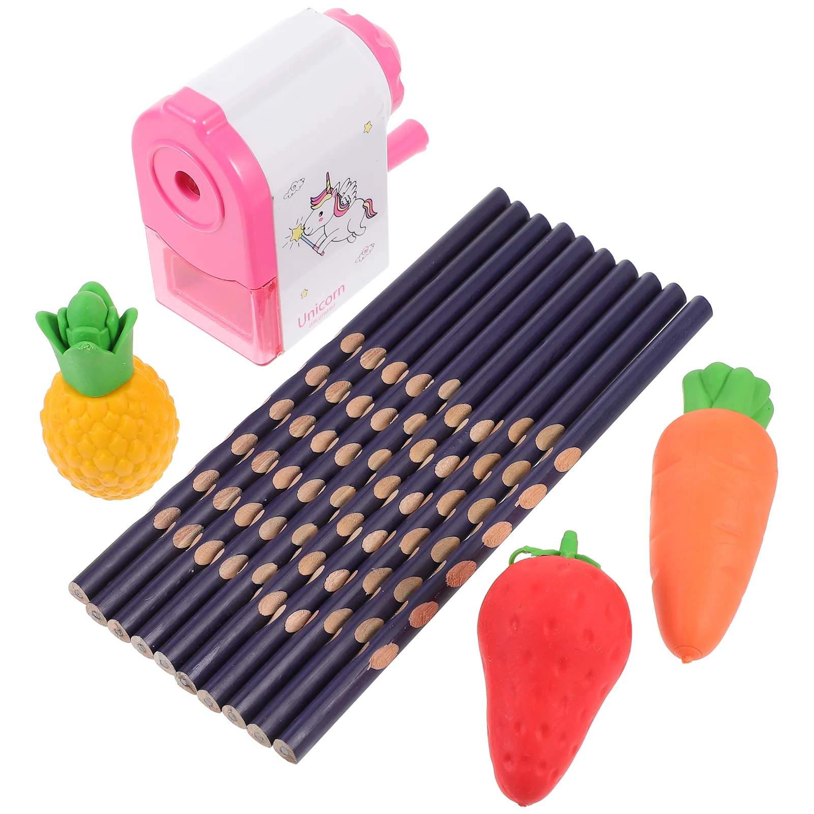 

Eraser Lead Pencils Hole Cute Corrective Shaped Sketch Pens Wooden Cartoon Office Supplies Child Convenient Drawing