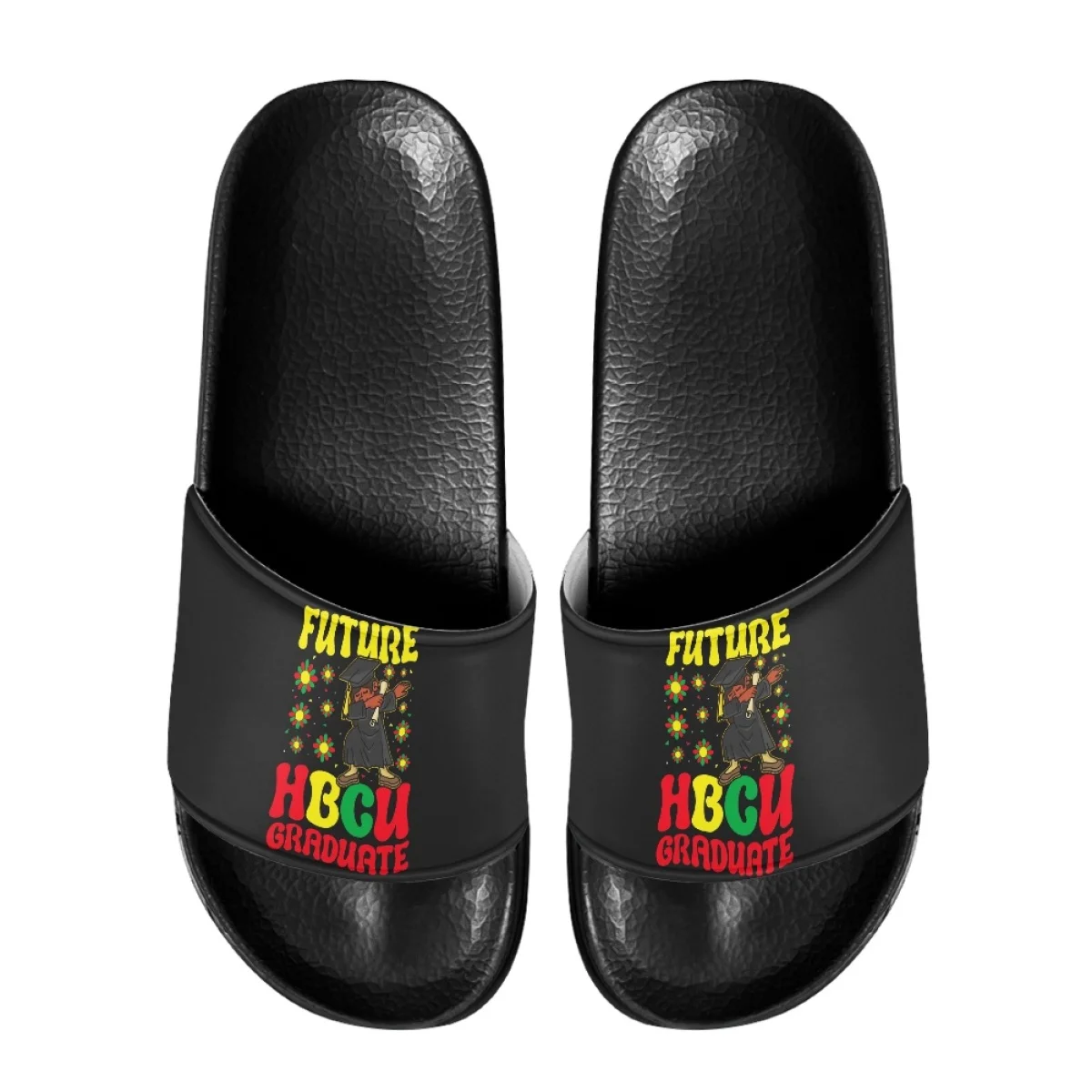 HBCU Themed Women Slippers Casual Comfortable Bathroom Slides For Ladies Breathable Slip-on Indoor Slipper Unisex Simple Shoes