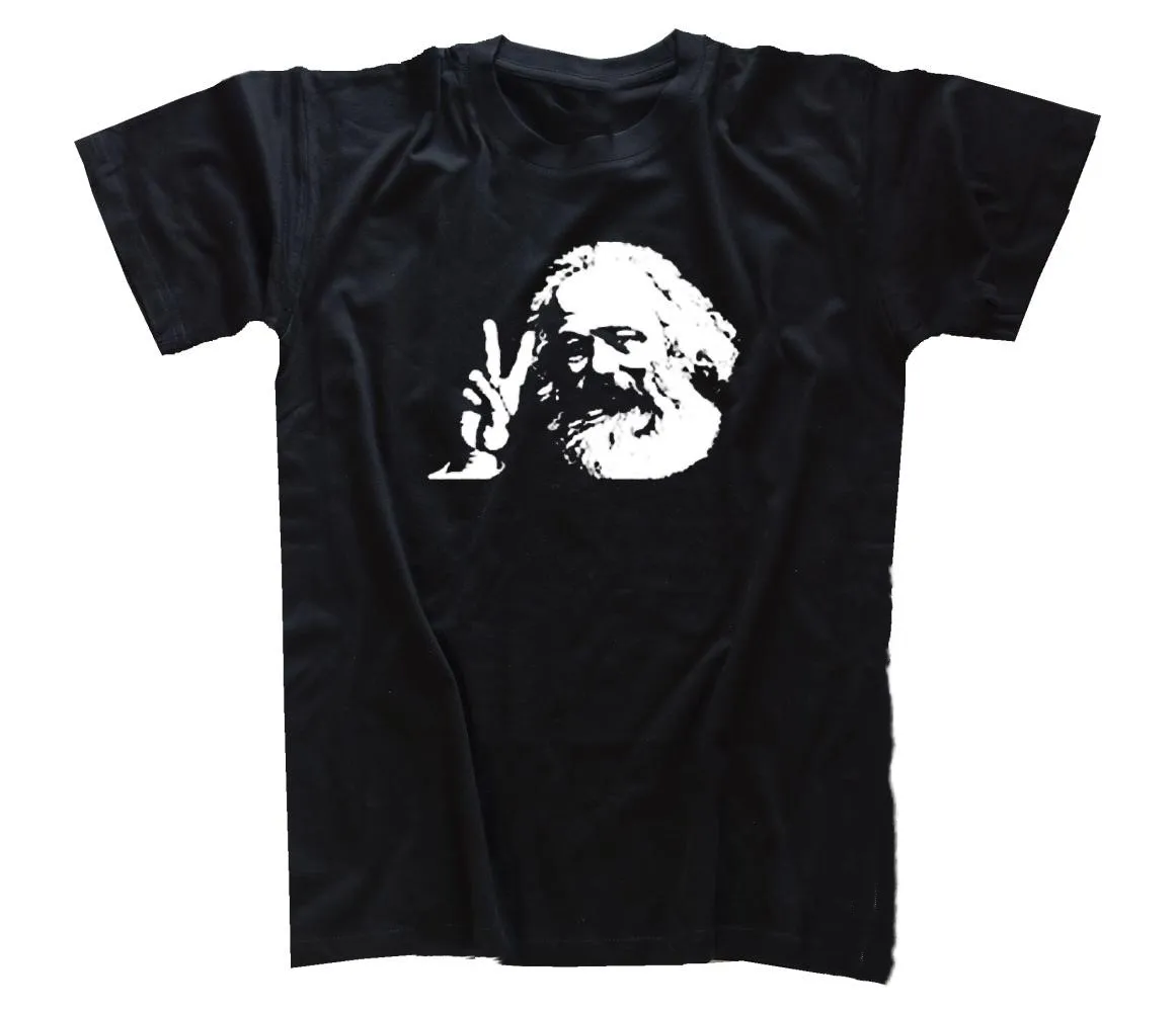

Футболка Marx - Hand Harmony VICTORY с надписью «коммуниказм», Размеры S-3XL