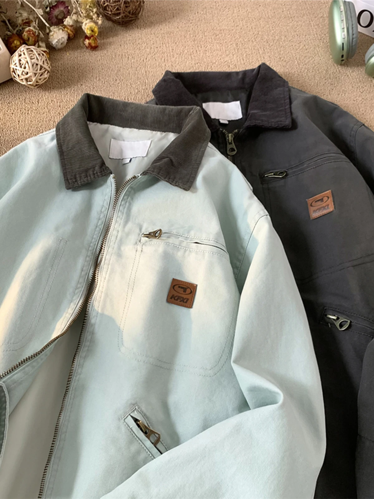 Японская модная куртка Detroit в стиле ретро мужская зимняя брендовая винтажная