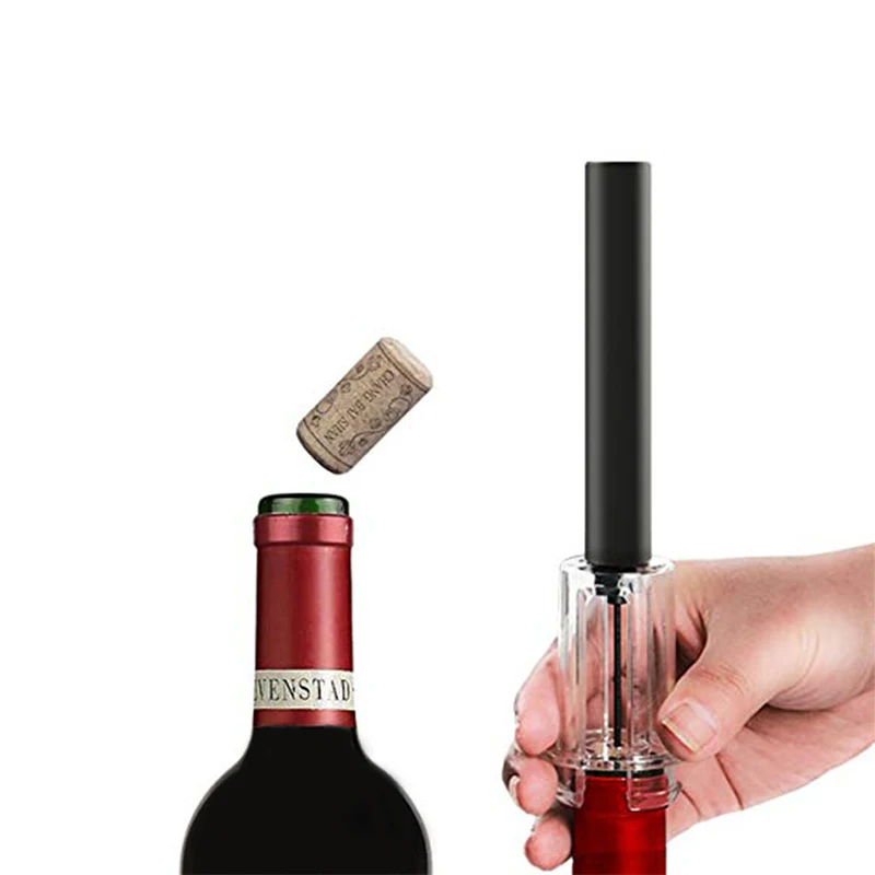 

1 Pcs Air Pump Wine Bottle Opener Stainless Steel Pin Type Bottle Pumps Kitchen Opening Tools Bar Corkscrew Accessories