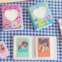 cartoon photo album collection book star chasing idol photo album photocard holder korean ins cute heart hollow storage albums