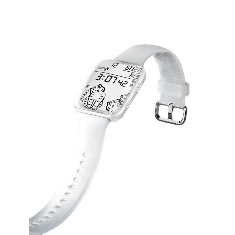 Screen Electronic Watch Men's Junior High School Student Women's Sports Trendy Simple Children's Watch Electronic Watch