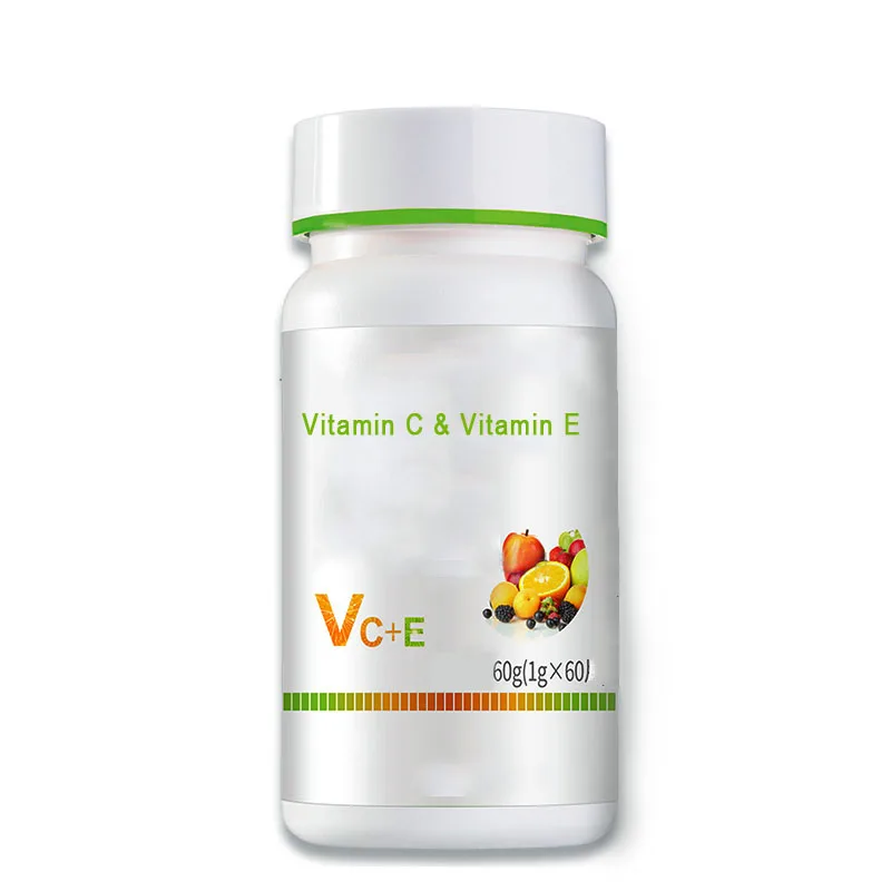 

Vita min EC VC+VE Improve skin roughness, Whitening skin, enhance skin elasticity, resist oxidation