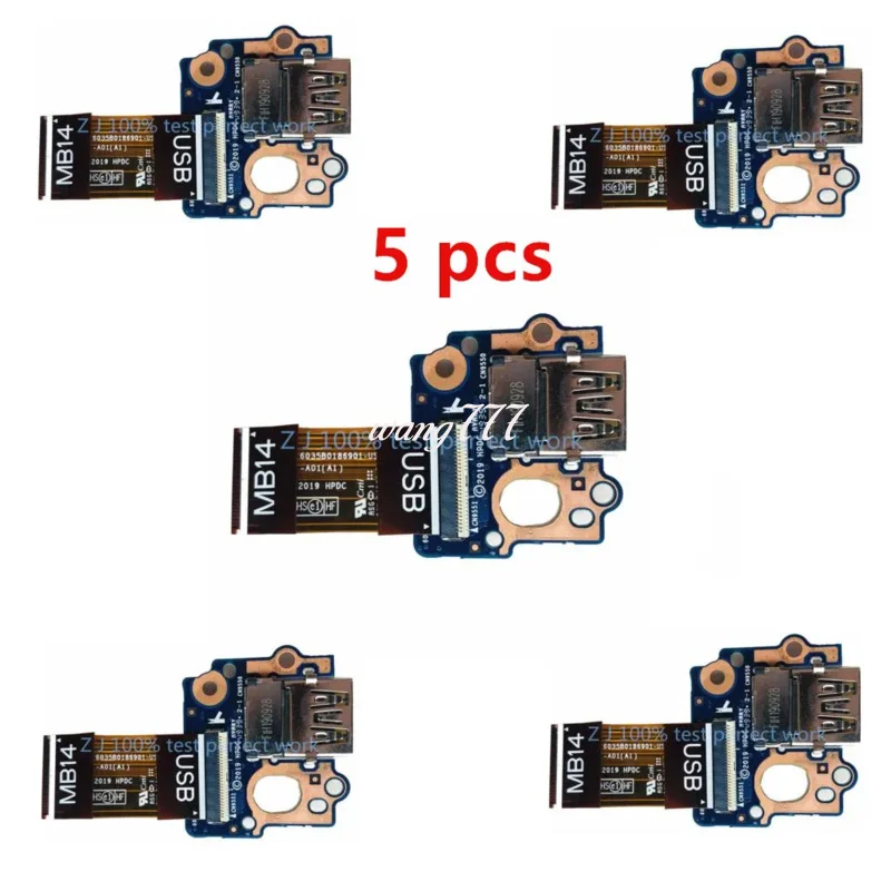 Оригинальная USB-плата SPS для ноутбука HP EliteBook 840 G6 с кабелем L62735-001 6050a 3022601 -usb-a01