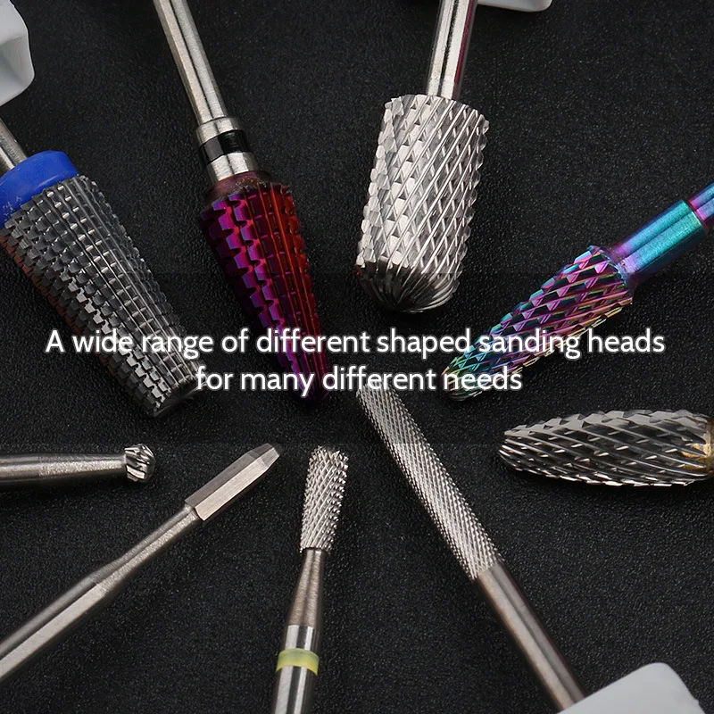 

Вольфрамовая стальная твердосплавная фреза для ногтей электрические фрезы для ногтей Шлифовальная головка для машинки для маникюра аксессуары для дизайна ногтей