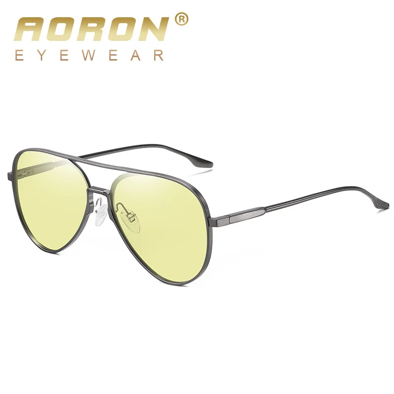 

Солнцезащитные очки Aoron Мужские квадратные, поляризационные зеркальные солнечные аксессуары из чистого титана, для вождения и активного отдыха, 2022