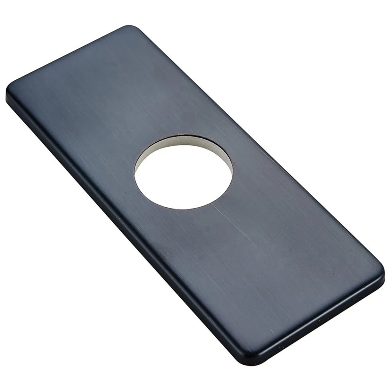

Wovier 6" 3-to-1 Kitchen Faucet Accessories Hole Cover Deck Plate Bathroom Kitchen Sink Faucet Hole Cover Deck Plate Escutcheo