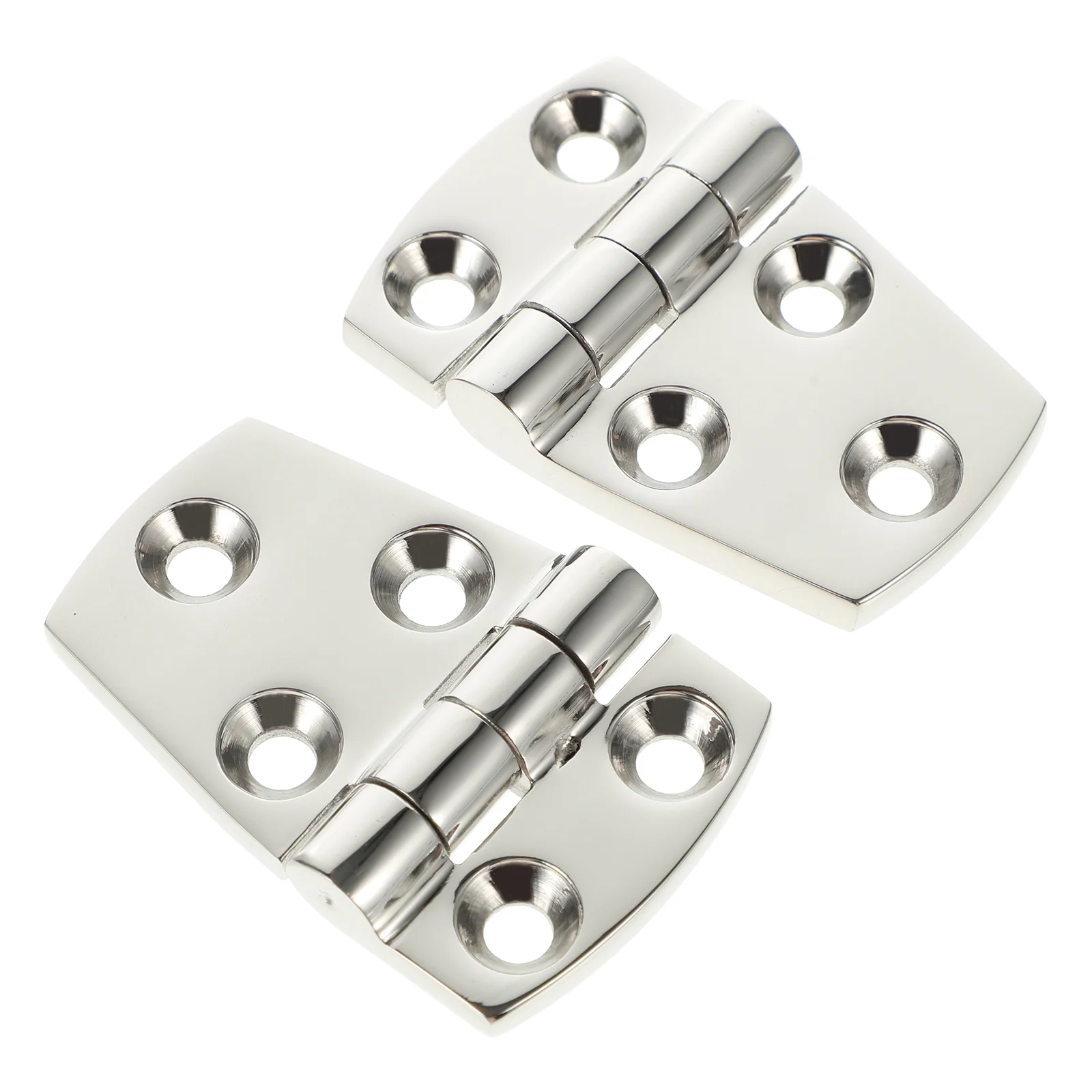 

2pcs Heavy Duty Stainless Steel Yacht RV Hinges Home Smooth Thickened Hinge