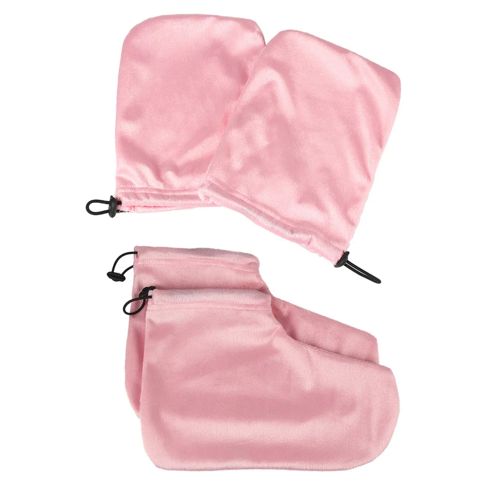 Paraffin Wax Hand Cover Foothands Bath Glove Gloves Manicure Dip Wrap Hot Treatment Pedicure Feet Care Accessories Liners Mitts