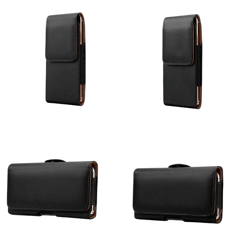 

M6CC Men Vintage PU Phone Belt Hip Bag Multifunctional Mobile Phone Carrying