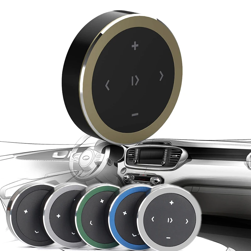 

Kebidumei портативный автомобильный беспроводной Bluetooth медиа руль пульт дистанционного управления Mp3 музыкальный плеер Авто Bluetooth пульт дистан...