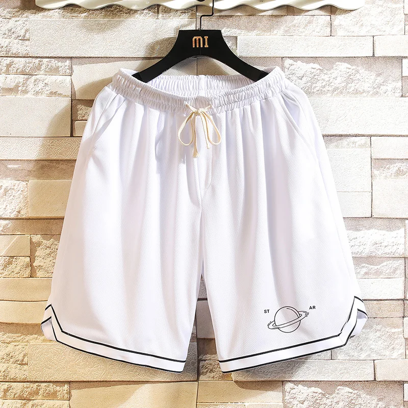 

2022 latest basketball night running shorts men's large loose ice five Leggings large shorts