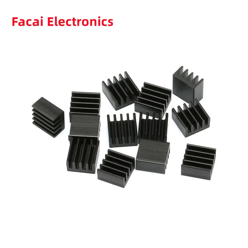 10/5 шт. алюминиевый радиатор для охлаждения 8 8*8 8*5 мм