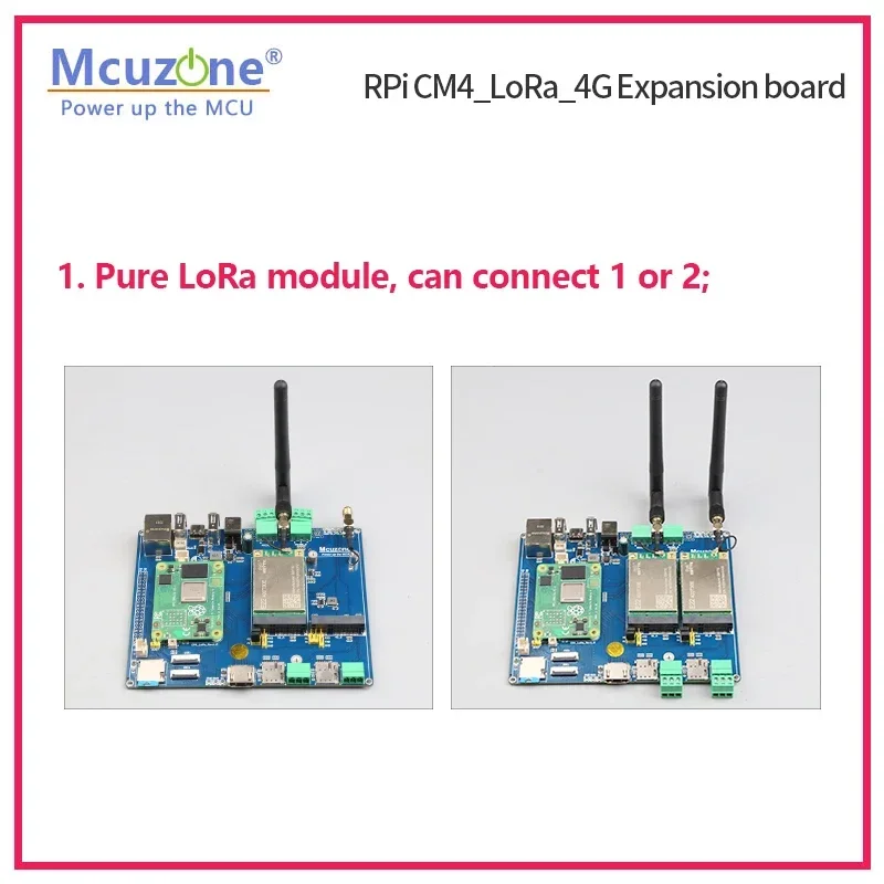 Raspberry Pi cm4 _ LoRa 4G Плата расширения Беспроводной двухдиапазонный модуль двойной LTE