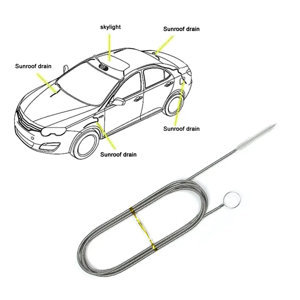 НОВАЯ автомобильная щетка для очистки дренажного драга Citroen Picasso C1 C2 C3 C4 C4L C5 DS3 DS4 DS5