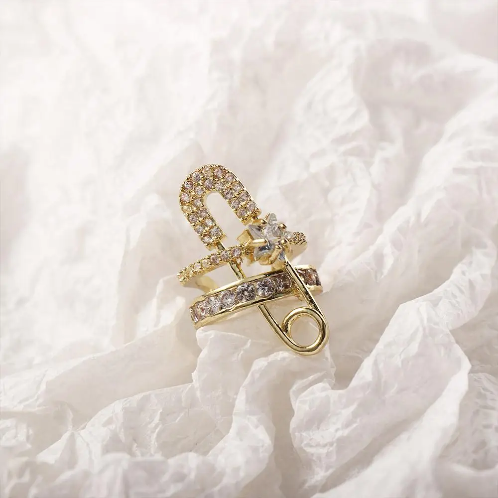 Гипоаллергенные элегантные Геометрические винтажные блестящие простые женские