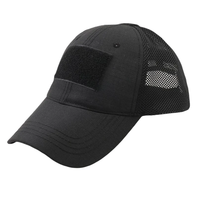 

Breathable Cycling Baseball Caps for Men Women Patch Sun Protection Hunting Fishing Hat Mesh Outdoor Camping Bicycle Sports