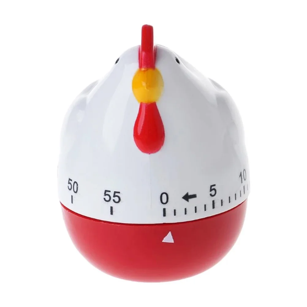 

Chef Timer Kitchen Countdown Children Cooking Egg Kids 60 Minutes Loud Alarm Mechanical Rotating