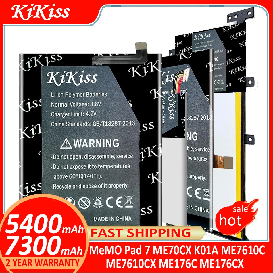 

Аккумулятор KiKiss B11P1405 C11P1326 для ASUS MeMO Pad 7 Pad7 ME70CX K01A ME7610C ME7610CX ME176C ME176CX батареи + Бесплатные инструменты
