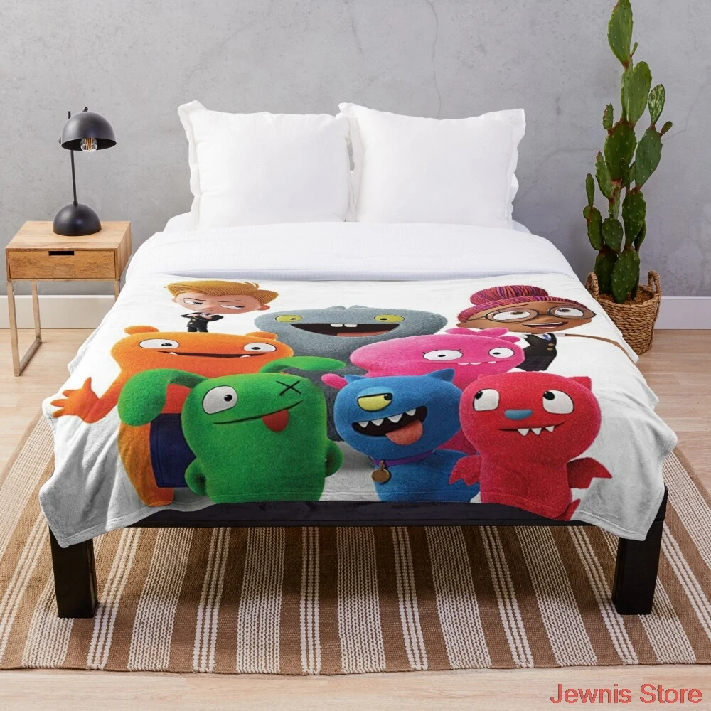 

uglydolls moxy Blanket Fleece Plush Blankets on Bed/Sofa Sleeping Cover Bedding Throws Bedsheet for Kids Adult