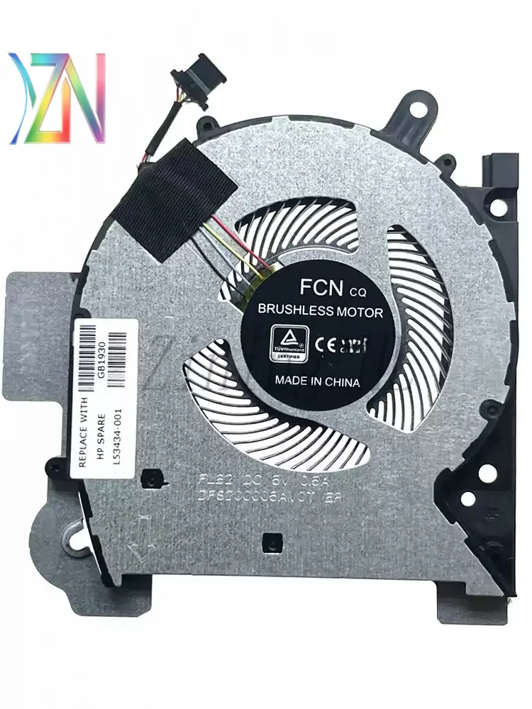 Фото Для HP TPN-W141 13-AR 13-AR0077AU 13-AR0109 Вентилятор L53434-001 №1