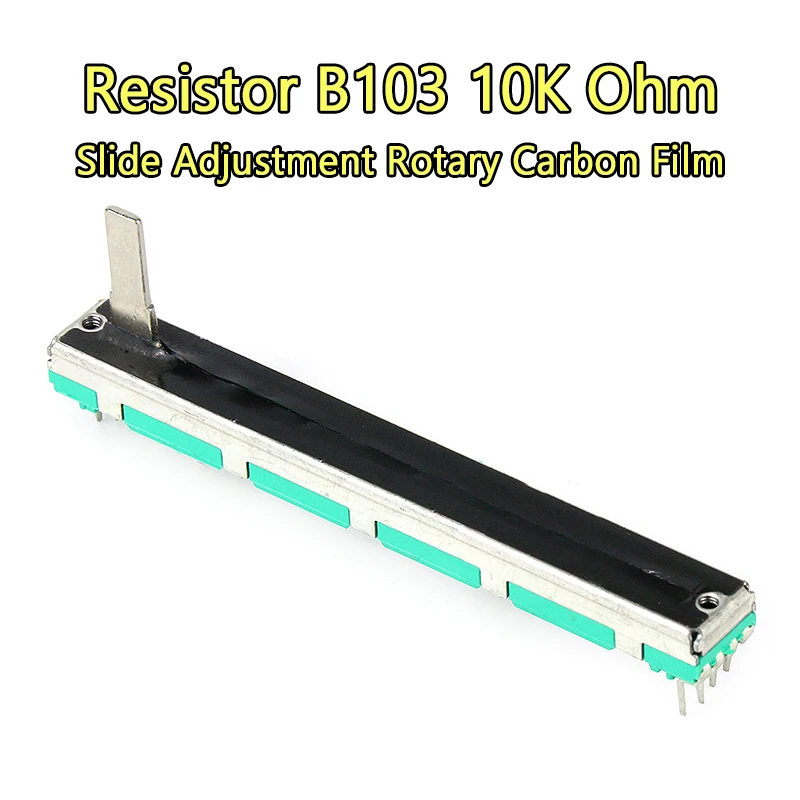 Резистор B103 10K Ом Потенциометр B10K SC6080GH Регулировка скольжения Поворотная