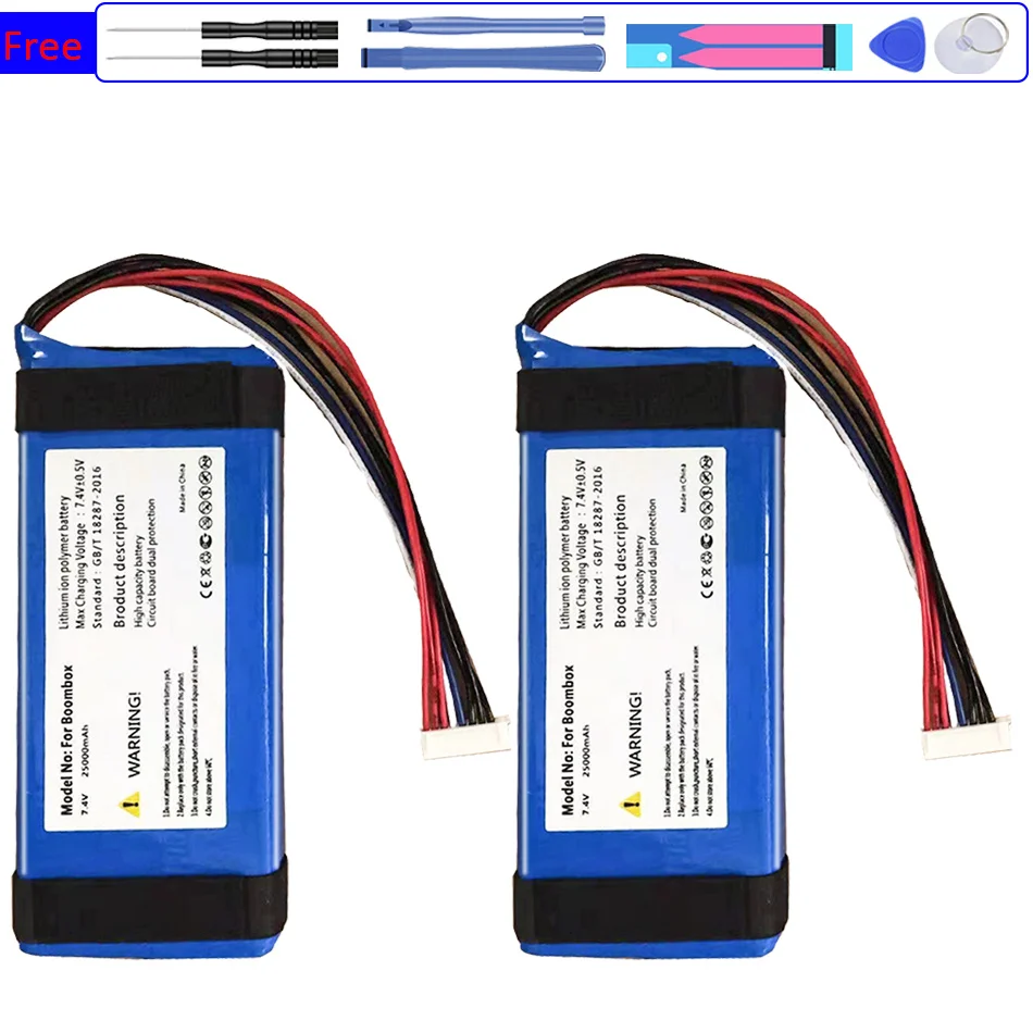 

Speaker Battery GSP0931134 01 25000mAh for JBL Boombox, JEM3316,JEM3317,JEM3318