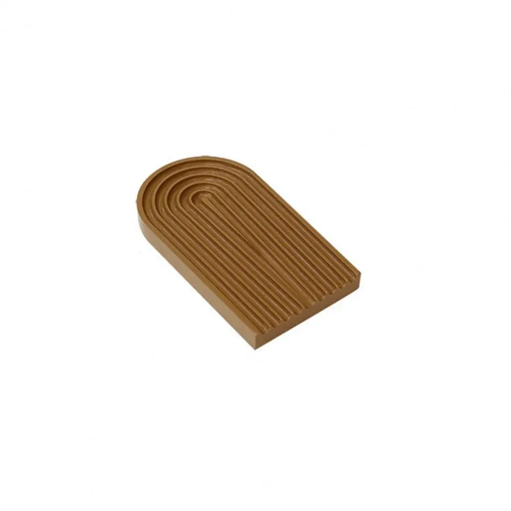 

Elegant Ripple Decor Dessert Tray Handmade Good Carved Wood Coffee Tray for Home